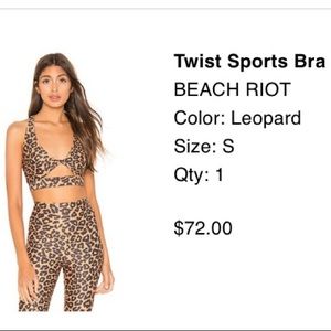 Beach Riot Twist Sports Bra